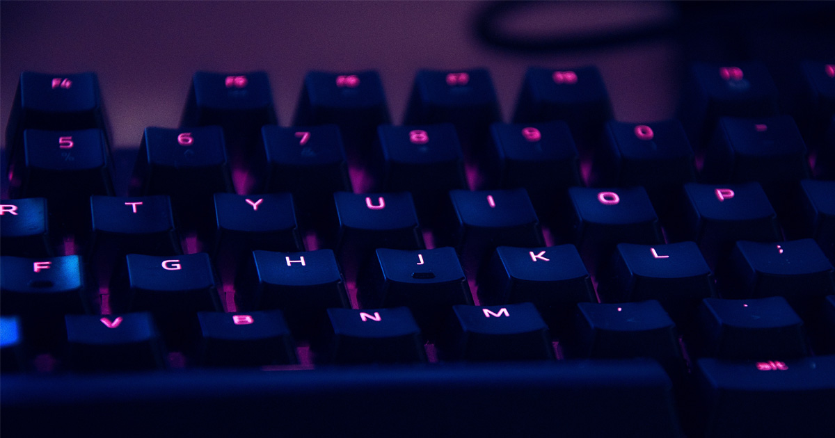 HD gaming keyboard wallpapers