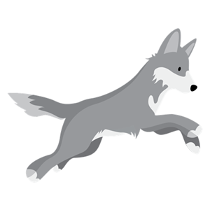 Blaze the wolf: the cuddly face of “cloud services”
