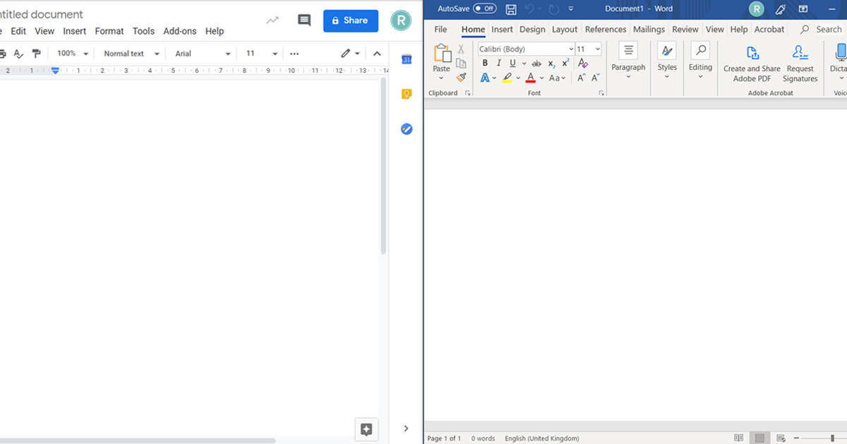 Word vs Google Docs for Copywriting