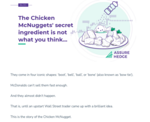 Blog clip: The Chicken McNuggets' secret ingredient is not what you think...