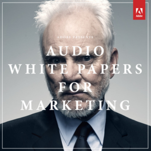 Podcast Example D - Audio White Papers for Marketing (Picture of Malcolm McDowell)