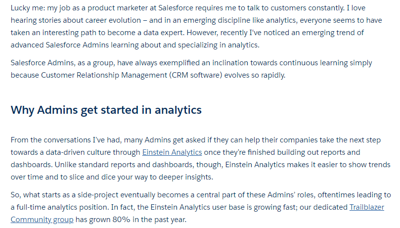 B2B Content Hall of Fame: Salesforce’s labours of love - Radix ...